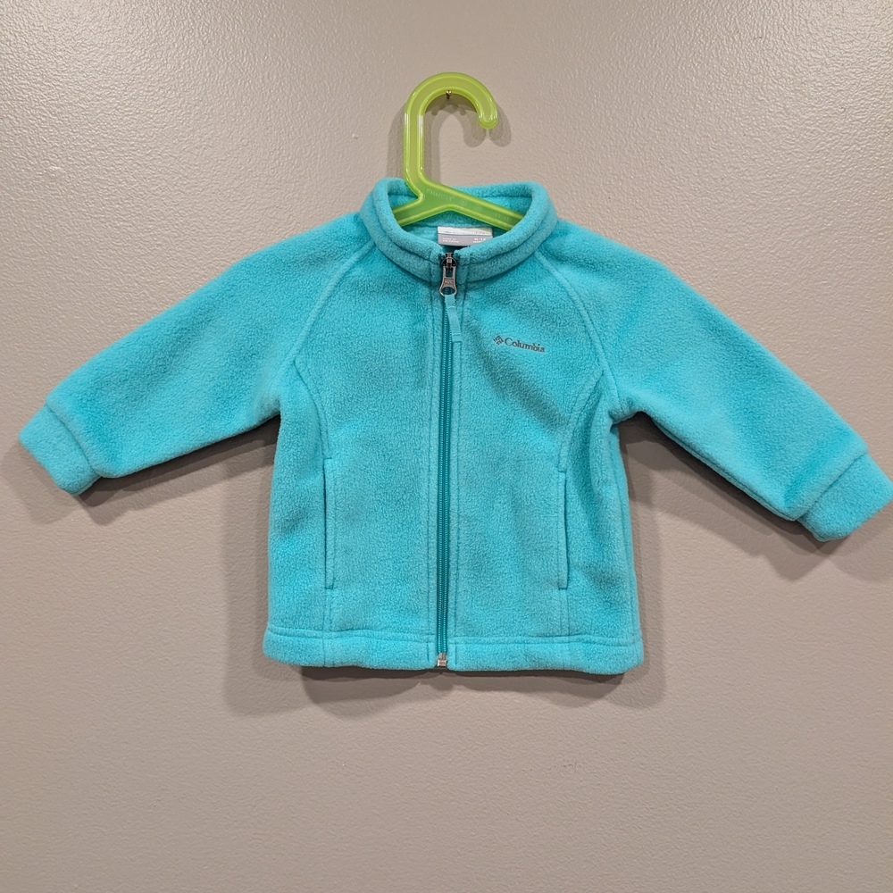 Columbia Turquoise Fleece Jacket